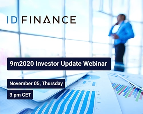 ID Finance 9m2020 Investor Update Webinar