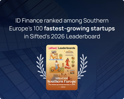 ID Finance, incluida en el ranking de Sifted de las 100 startups de mayor crecimiento del sur de Europa