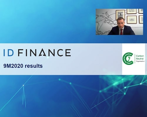 The recording of ID Finance's latest updates webinar